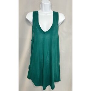 Banana Republic Tank Top Green Race Back‎ Sz XL Women's NWT